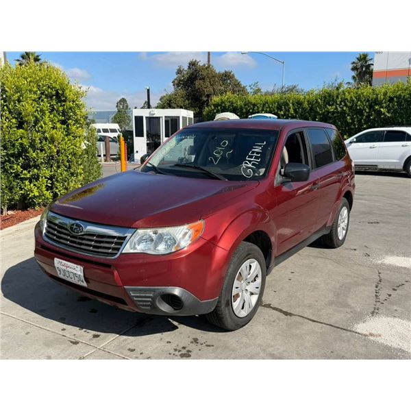 SUBA FORESTER  2010 T-DONATION