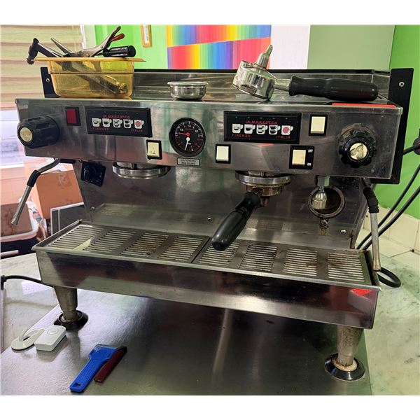 La Marzocco Firenze Italia Linea 2AV Espresso Machine (works - needs repair) w/ 2nd Machine for Part