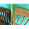 Image 12 : Qty 3 Wooden Chairs w/ Slatted Backs, Misc Sizes