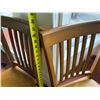 Image 6 : Qty 2 Wooden Chairs w/ Slatted Backs 17" x 37"H