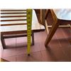 Image 11 : Qty 3 Wooden Chairs w/ Slatted Backs, Misc Sizes