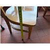 Image 5 : Qty 3 Wooden Chairs w/ Slatted Backs, Misc Sizes