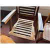 Image 8 : Qty 3 Wooden Chairs w/ Slatted Backs, Misc Sizes
