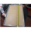 Image 7 : Qty 30 Metal Sheet Pans 17.5" x 25.5" (rack not included)