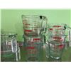 Image 4 : Qty Approx. 11 Pyrex Measuring Cups, Misc Sizes