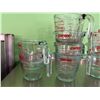 Image 5 : Qty Approx. 11 Pyrex Measuring Cups, Misc Sizes
