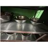 Image 3 : Multiple Metal Mixing Bowls, Misc Sizes (shelf not included)