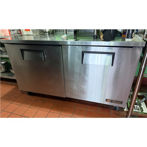 True TWT-60 Two Section Worktop Refrigerator