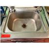 Image 2 : Real Relax NSF Single-Basin Sink w/ Faucet 22" x 19" x 36"H