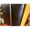Image 3 : Husky Metal Double Door Storage Cabinet 36" x 20" x 74"H (contents not included)