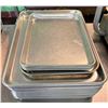 Image 1 : Multiple Metal Baking Sheets, Misc Sizes