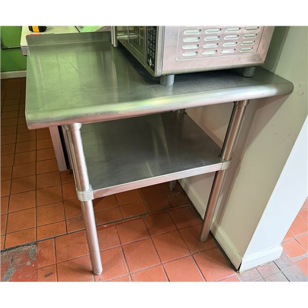 Advance Tabco Kitchen Work Table w/ Undershelf 24" x 30" x 35"H