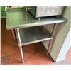 Image 1 : Advance Tabco Kitchen Work Table w/ Undershelf 24" x 30" x 35"H