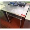 Image 1 : Advance Tabco Kitchen Work Table w/ Undershelf 30" x 30" x 36"H