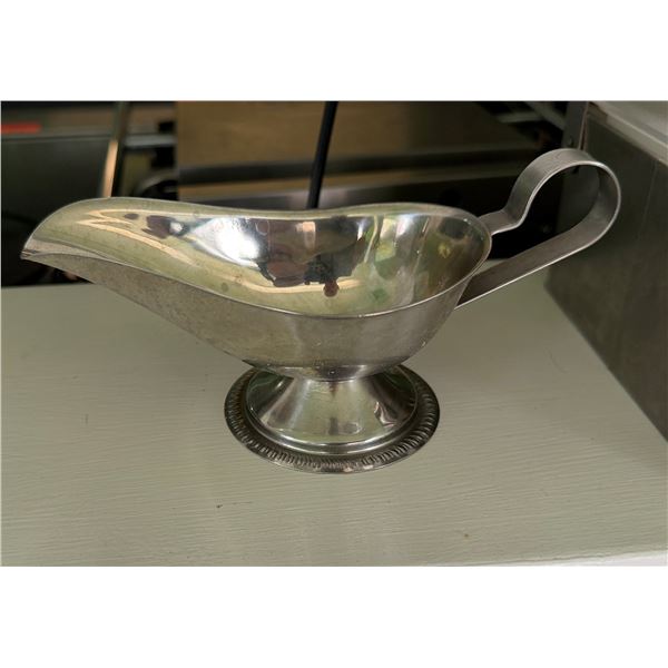 Metal Creamer or Gravy Boat