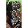 Image 1 : Qty 2 Black Cylinder Flatware Organizer Holders