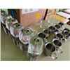 Image 3 : Qty 11 Metal Cream Pitchers, 7 Salt & Pepper Grinders, Glass Condiment Containers, etc Misc Sizes
