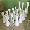 Image 1 : Qty 18 Bud Vases, Misc Sizes