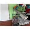 Image 5 : Qty 2 Metal Wire Mesh 3-Tier Shelving Units 48" x 18" x 35"H (contents not included)
