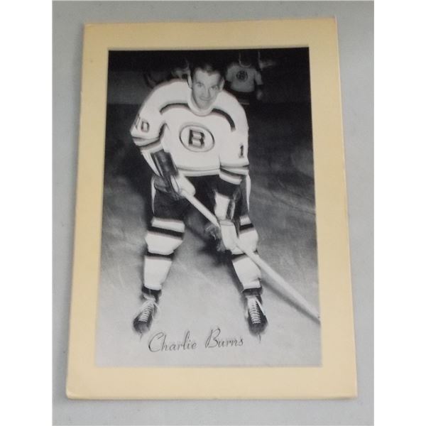 1944-64 Bee Hive Hockey Photos Group 2 NNO Charlie Burns