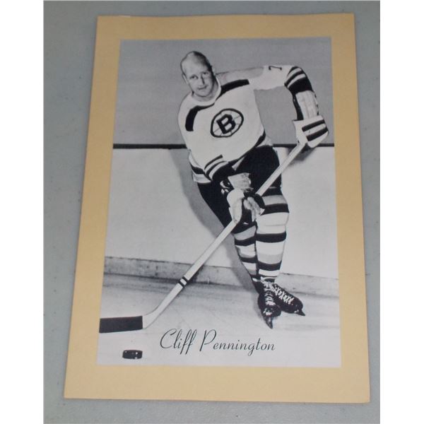 1944-64 Bee Hive Hockey Photos Group 2 NNO Cliff Pennington- see pics for condition