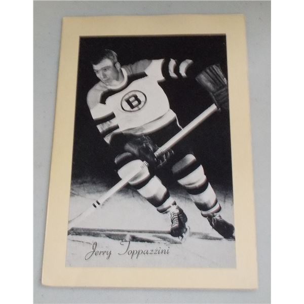 1944-64 Bee Hive Hockey Photos Group 2 NNO Jerry Toppazzini