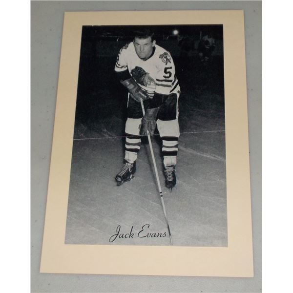 1944-64 Bee Hive Hockey Photos Group 2 NNO Jack Evans