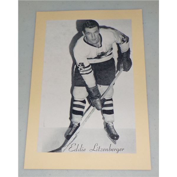 1944-64 Bee Hive Hockey Photos Group 2 NNO Eddie Litzenberger
