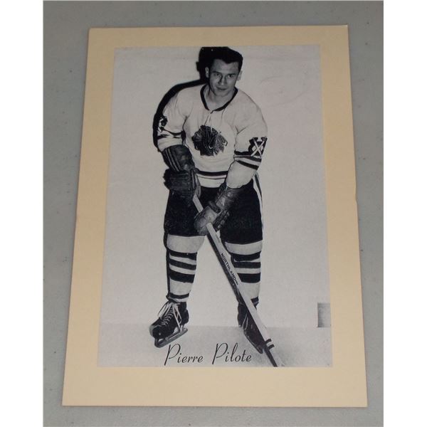 1944-64 Bee Hive Hockey Photos Group 2 NNO Pierre Pilote