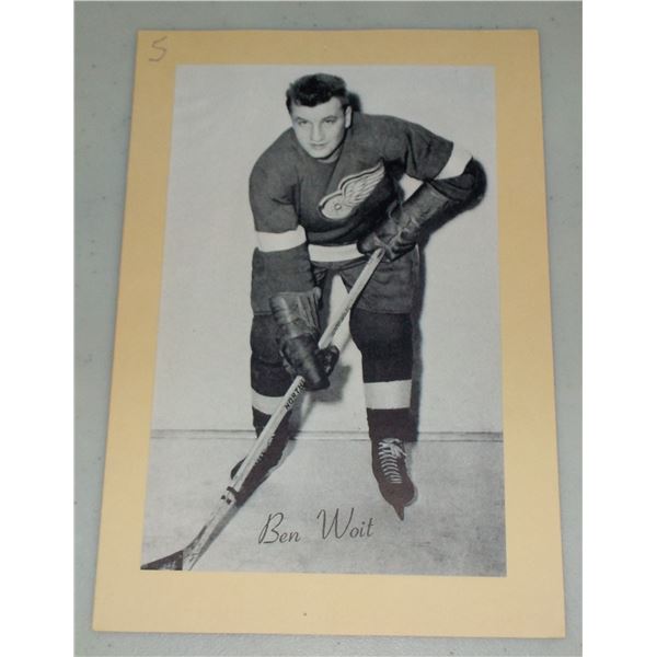 1944-64 Bee Hive Hockey Photos Group 2 NNO Ben Woit