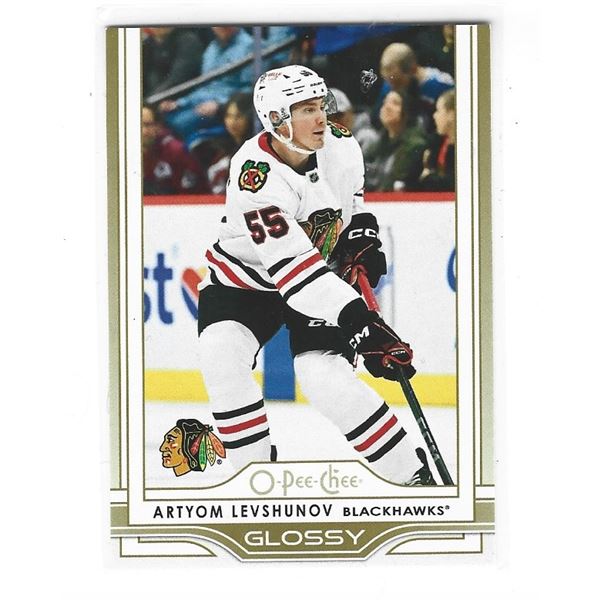Artyom Levshunov OPC Glossy Gold Rookie card