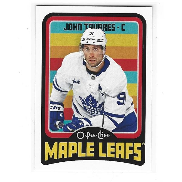 John Tavares 2024-25 O-Pee-Chee Retro card #252