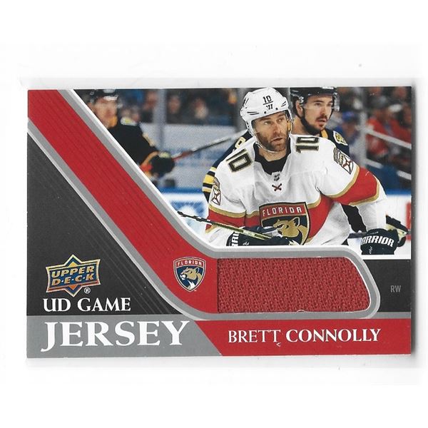 Brett Connolly 2020-21 Upper Deck UD Game Jersey card GJ-BC