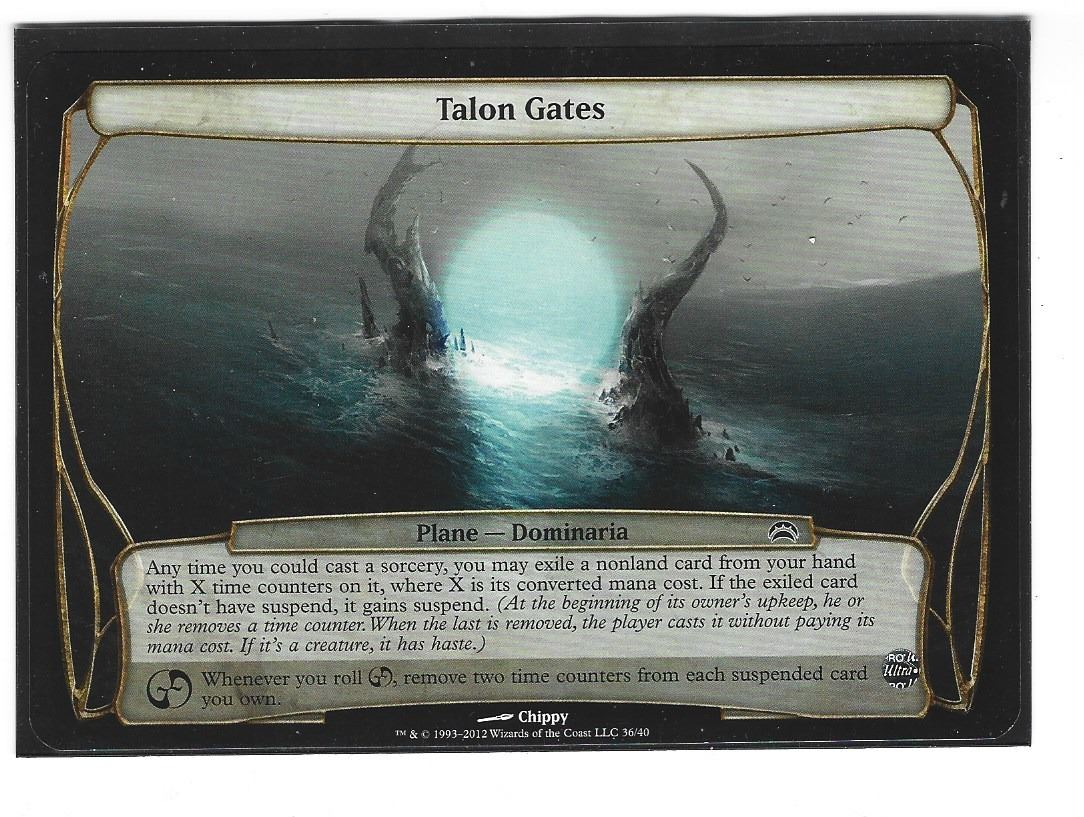Magic The Gathering Planechase Talon Gates