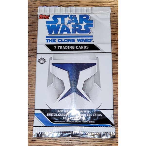 2008 Topps Star Wars The Clone Wars pack