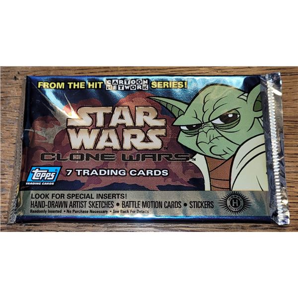 2004 Topps Star Wars The Clone Wars Pack