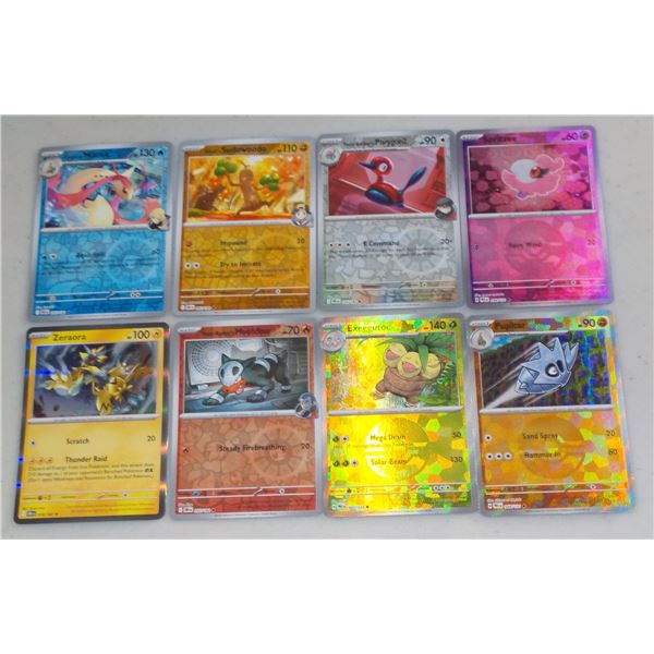 Lot of 8 Pokemon cards Holos & Reverse Holos