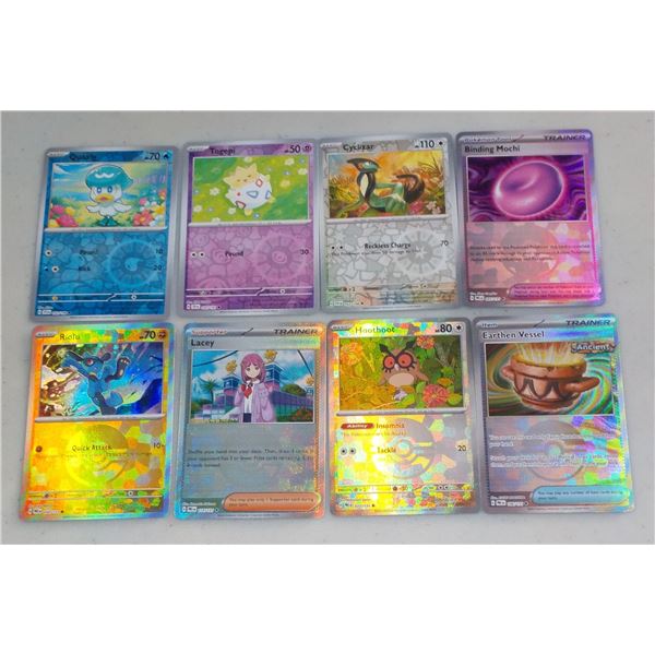 Lot of 8 Pokemon cards Holos & Reverse Holos