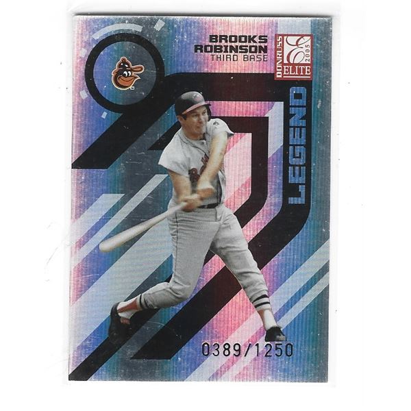 Brooks Robinson 2005 Elite Legend card #151 #d 0945/1250