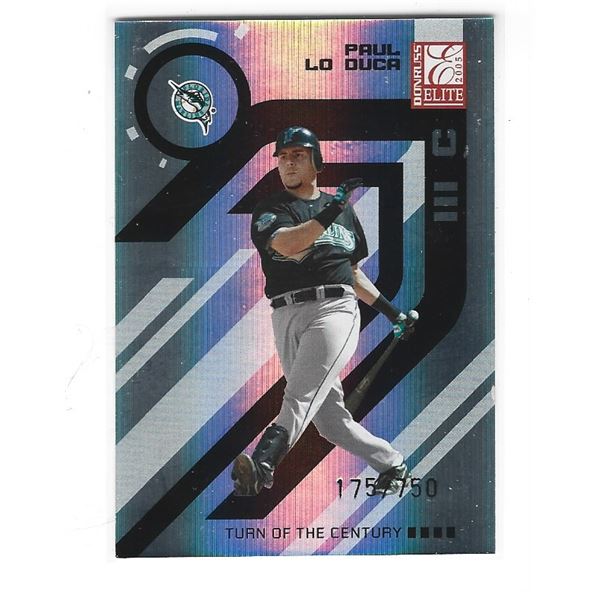 Paul Lo Duca 2005 Elite Turn Of The Century card #68 #d 175/750