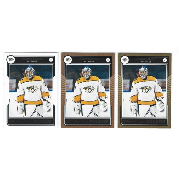 Lot of 3 Connor Ingram OPC Glossy Rookies cards - Regular Bronze and Gold