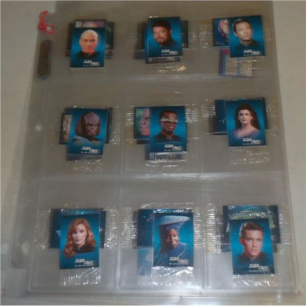 Hostess Star Trek Next Generation Minis Set of 39