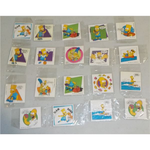 Big Lot of Simpsons Stickers
