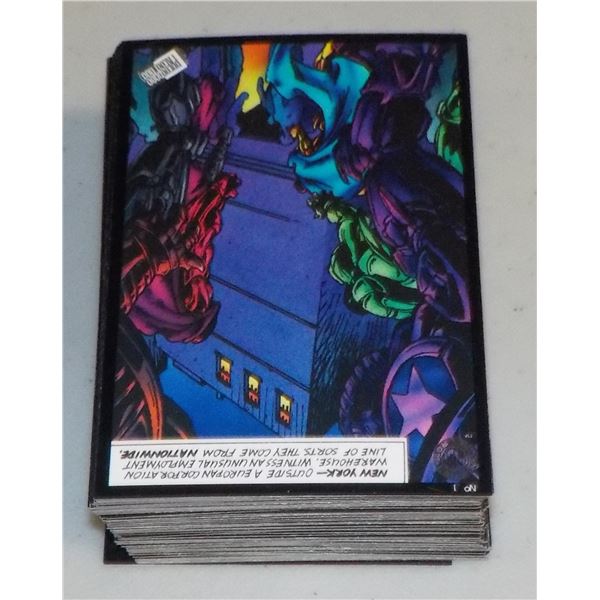 1993 Press Pass Tribe The Intro Complete 90 card set