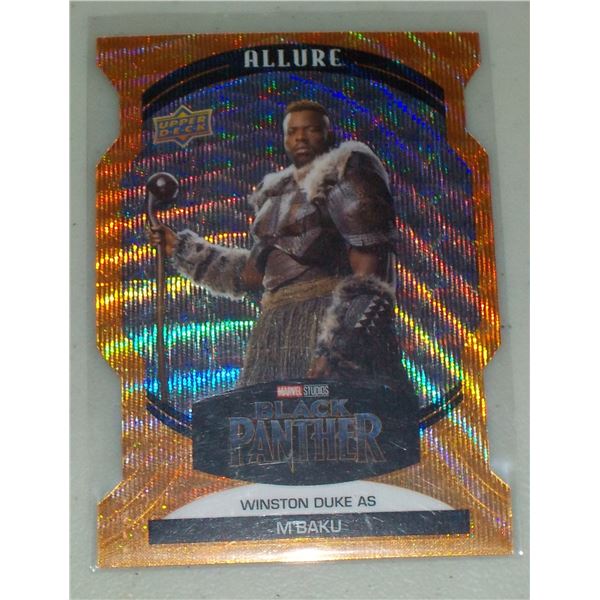 2022 Marvel Allure card #70 Orange Slice Winston Duke as M'baku