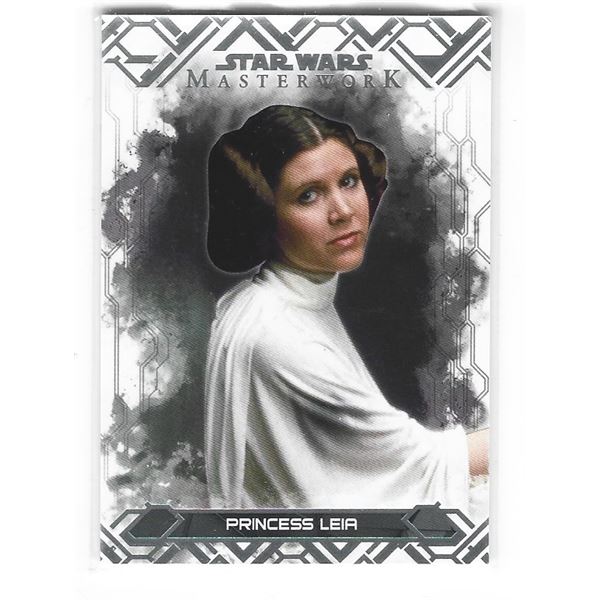 2017 Star Wars Masterwork card #39 Princess Leia