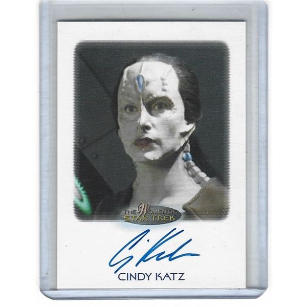 2021 Women of Star Trek Art and Images Cindy Katz as Kejal Autograph card