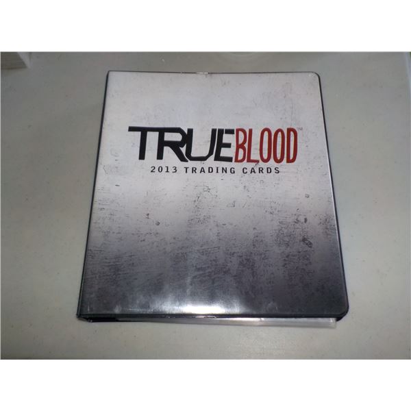 2013 Rittenhouse True Blood Trading cards Set in Binder Plus some extras