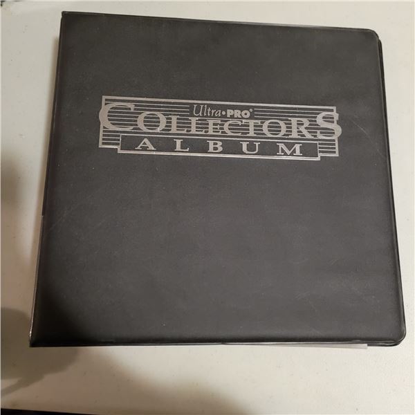 Ultra Pro Collectors Album with 21 Ultra Pro 9 pocket pages