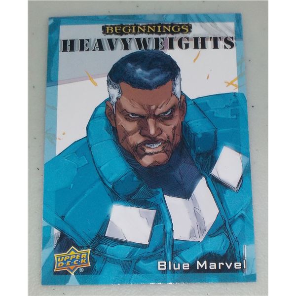 Marvel Beginnings Vol. 2 Series 2 Heavyweights card HW-15 Blue Marvel